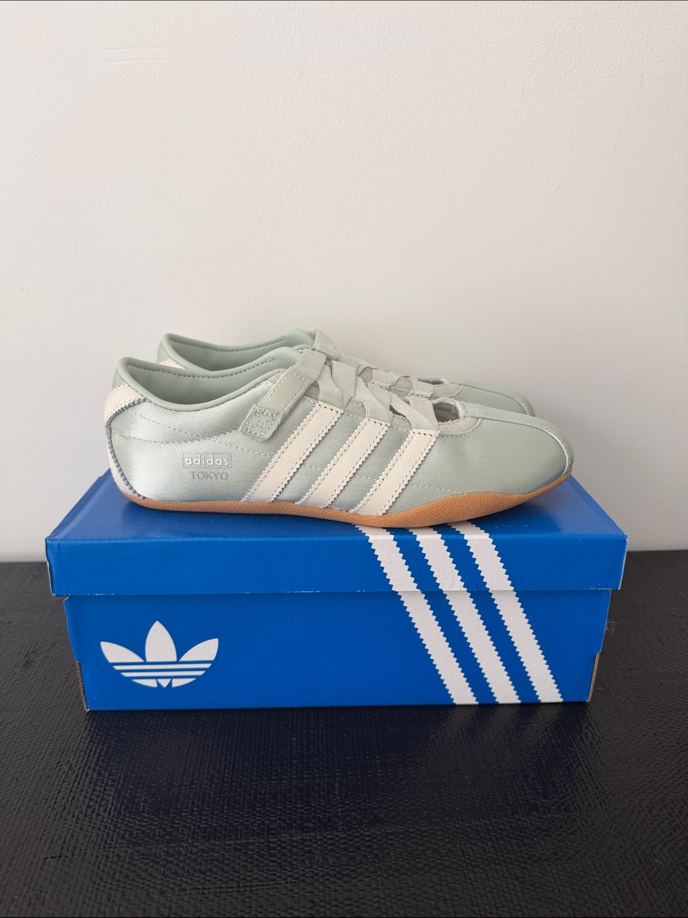 Adidas Tokyo Mint Green & White Sneakers - Picture 3 of 6